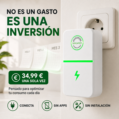 EcoVolt™ | Ahorrador de Energía Inteligente