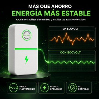 EcoVolt™ | Ahorrador de Energía Inteligente