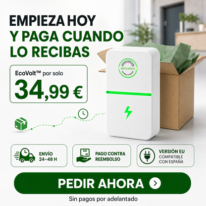 EcoVolt™ | Ahorrador de Energía Inteligente